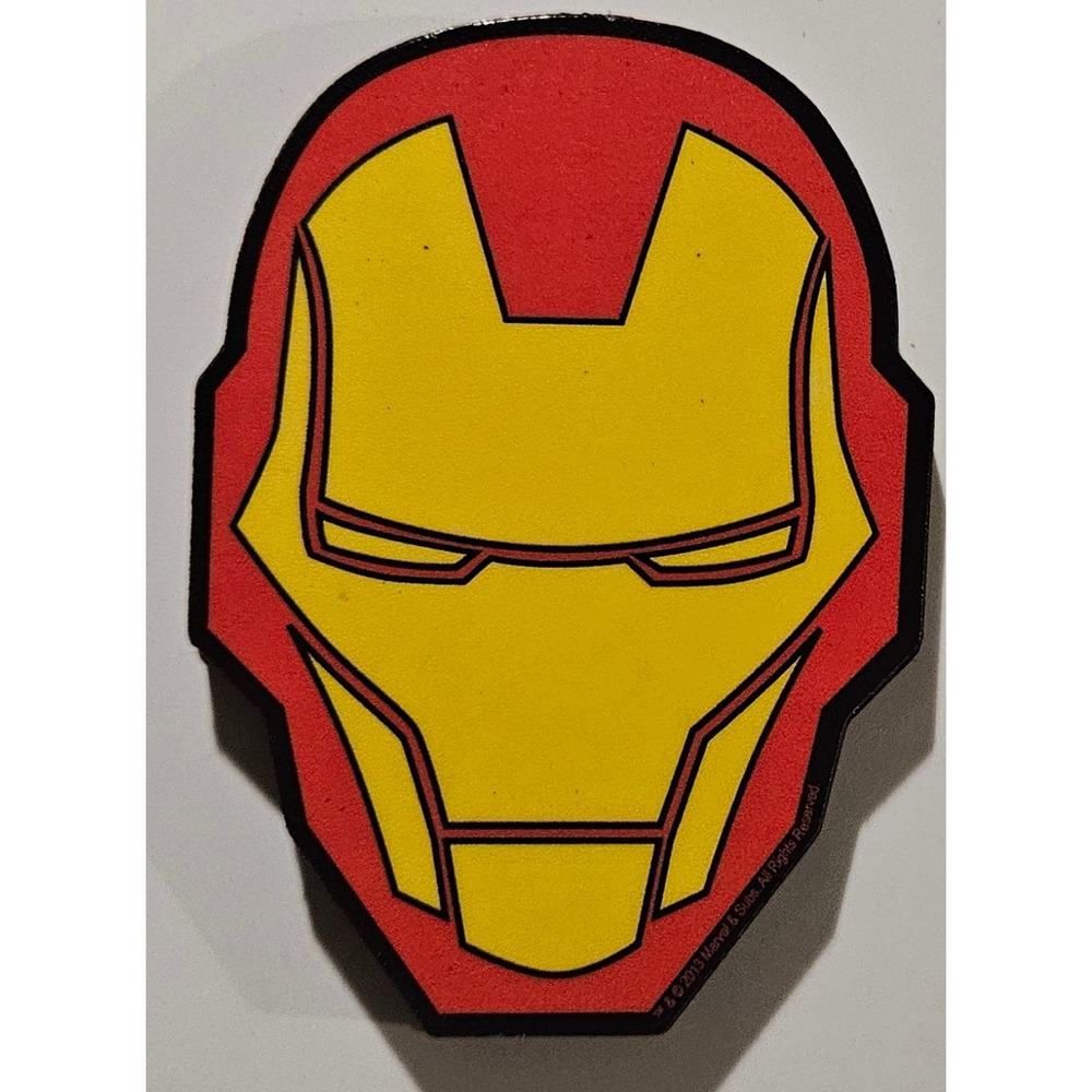 Iron Man‎ Head Magnet Marvel Comics Superhero Collectible